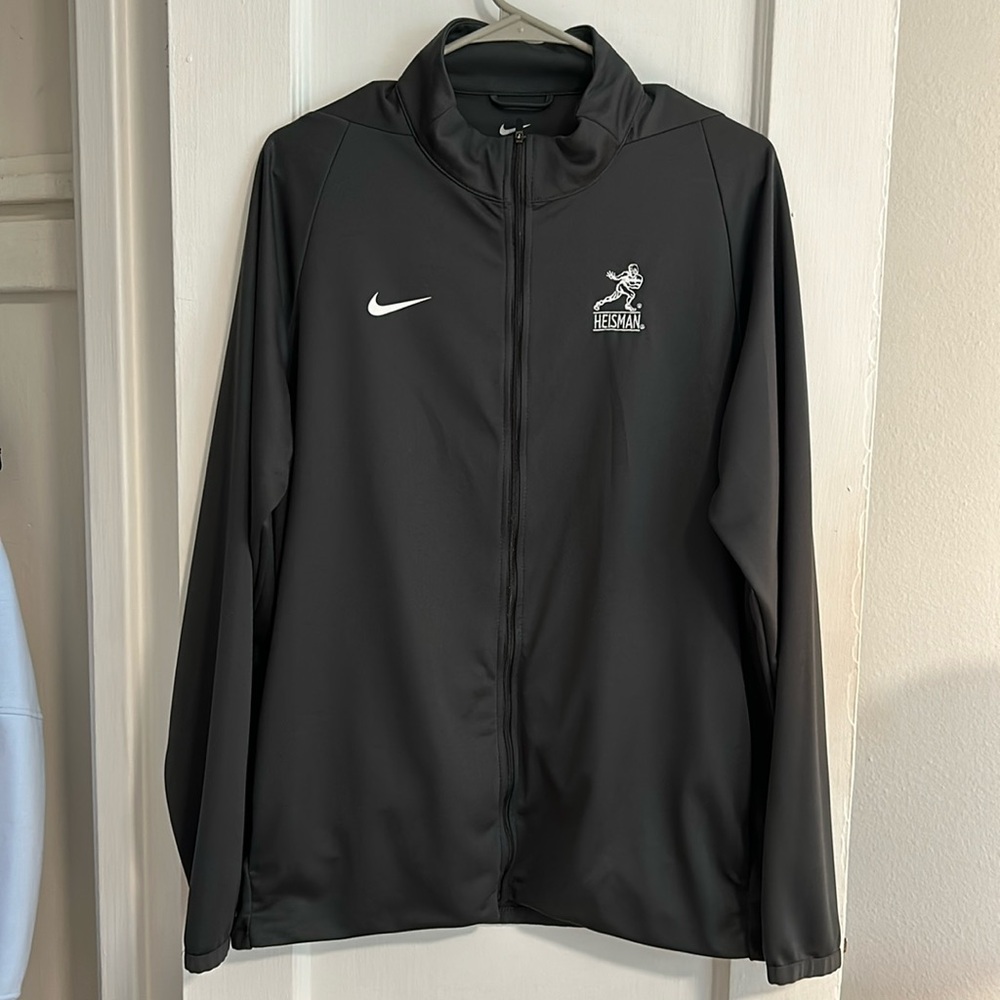 Nike dri fit full zip jacket HEISMAN TROPHY